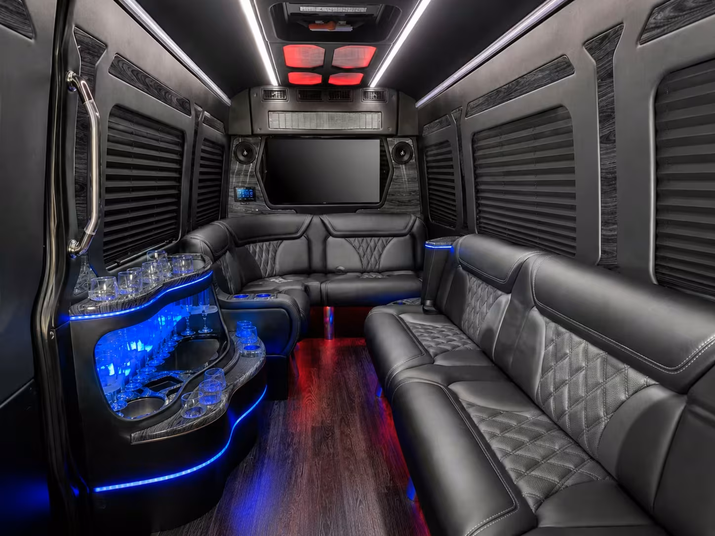 long distance corporate shuttle buses from new haven
