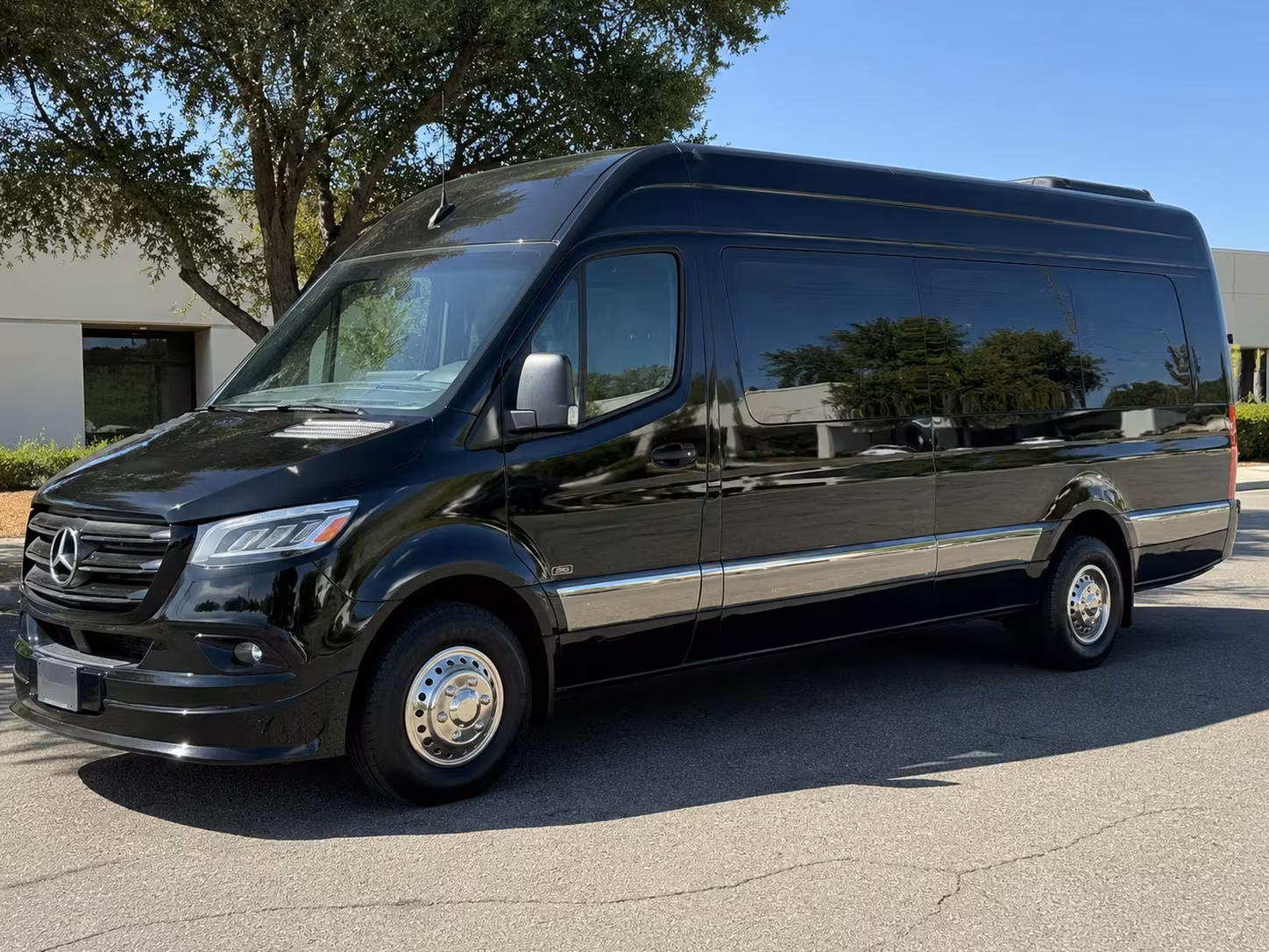 new haven sprinter van rental with driver